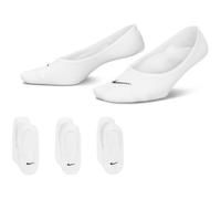 3er Pack NIKE Everyday Lightweight Training Füßlinge Damen white/black 38-42
