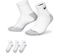 3er Pack NIKE Everyday Max Cushioned Training Ankle Socken white/wolf grey/black 38-42