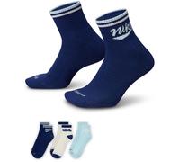3er Pack NIKE Everyday Plus Ankle Trainingssocken Herren 902 - multi-color 38-42