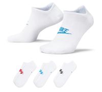 3er Pack NIKE Sportswear Everyday Essential No-Show Sneakersocken 911 - multi-color 38-42