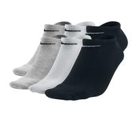 Nike 3er Pack Socken Füsslinge Sneaker F901 schwarz L ( 42-46 )