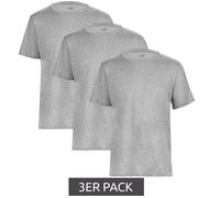 3er Pack Puma Statement Deluxe Edition Base nachhaltiges Herren Baumwoll-Shirt T-Shirts 683509 01 Grau M
