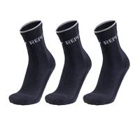 Kurzsocken REPLAY "Socken REPLAY TENNIS Leg Logo 3Prs Banderole 3er Pack", Herren, Gr. 35-38, schwarz, Obermaterial: 51% Baumwolle CO. 45% Polyester PES. 2% Polyamid PA. 2% Elasthan EL., Socken (51768
