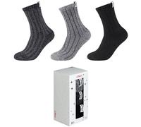 3er Pack s.Oliver Cosy Rib Socken in Geschenkbox 9999 - black 43-46