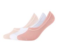 3er Pack s.Oliver Essentials Elastic Tape Füßlinge 4040 - coral cloud 39-42