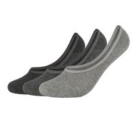 3er Pack s.Oliver Essentials Elastic Tape Füßlinge 9300 - light grey melange 35-38