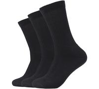 3er Pack s.Oliver Essentials Gekämmte Baumwolle Tennissocken 9999 - black 43-46