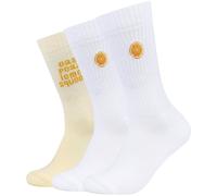 3er Pack s.Oliver Originals Baumwoll Tennissocken 2048 - transparent yellow 35-38