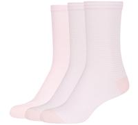 3er Pack s.Oliver Originals Dots & Stripes Socken Damen 4145 - orchid pink stripes 35-38