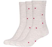 3er Pack s.Oliver Originals Dots & Stripes Socken Damen 9202 - fog dots 35-38