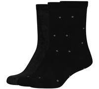 3er Pack s.Oliver Originals Dots & Stripes Socken Damen 9997 - black 39-42