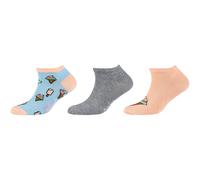 3er Pack s.Oliver Originals Organic Motif Sneakersocken Mädchen 2030 - prairie sunset 35-38