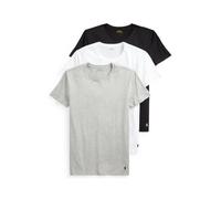 3er-Pack Slim-Fit Rundhals-Unterhemden S Multi