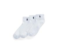 3er-Pack teilgepolsterte Knöchelsocken EINHEITSGROESSE White