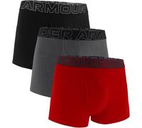 Under Armour Men's Performance Cotton 3" 3 Pack Solid Boxer Briefs