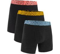 3er Pack UNDER ARMOUR Performance Cotton Solid 6" Boxershorts Herren 496 - boundless blue XXL