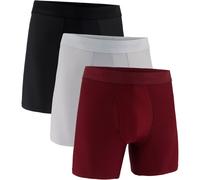 3er Pack UNDER ARMOUR Performance Tech Mod 6" Boxershorts Herren 052 - mod gray M
