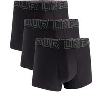 3er Pack UNDER ARMOUR Performance Tech Solid 3" Boxershorts Herren 001 - black XL