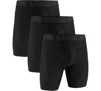 3er Pack UNDER ARMOUR Performance Tech Solid 9" Boxershorts Herren 001 - black M