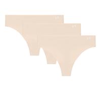 3er Pack UNDER ARMOUR Pure Stretch No-Show Solid String Damen 249 - hue 500 S