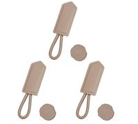 3er Pack Windjacke Mantelknöpfe, Hornform Lederschnallenknöpfe für Kinder für vielseitige Modeanwendungen, handgefertigte Nähknöpfe