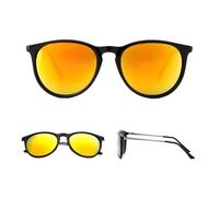 3MOG7Y1 Ovale Damen-Sonnenbrille im Vintage-Retro-Stil, UV400, Farbverlauf, Hellbraun, Sonnenblenden für Laides, Herren, C8, Medium