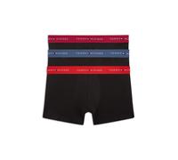 Tommy Hilfiger Trunk Boxershorts schwarz rot blau (3 Stück) - L