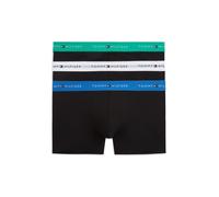 Tommy Hilfiger Trunk Boxershorts schwarz blau grün (3 Stück) - XL