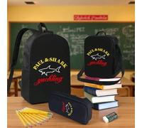 3pcs Paul Shark Yachting Large Capacity large capacity travel bag Lightweight Durable Trave! Design for School, Travel, Camping