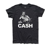 3stylershop Men's T-Shirt Johnny Cash - F*** Finger