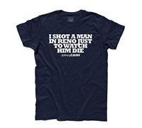 3stylershop Men's T-Shirt Johnny Cash Inspiriert Von Folsom Gefängnis Blues
