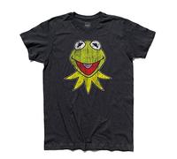 3stylershop T-Shirt Herren Kermit die Frosch - The Muppet Show - Schwarz, XXL