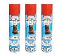 3x IMPRÄGNIER SPRAY 400ml Impregnierspray Textilschutz Lederschutz Zelt Boot Imprägniermittel Pflege Schuhe Leder Textil 14 (3 Dosen)