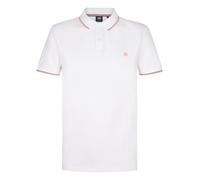 Petrol Industries Regular Fit Poloshirt Kurzarm weiss