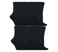 (4-6 Jahre, Schwarz) Sock Snob - 24 Multipack-Socken mit hohem Baumwollanteil für Jungen und Mädchen