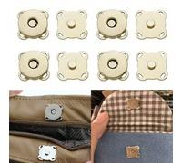 4/8 Stück Magnetische Druckknöpfe, Pflaume Magnetische Druckknopf Verschlüsse für Geldbörsen, Taschen, Kleidung, Handtaschen, Scrapbooking, Magnetisch
