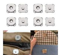 4/8 Stück Magnetische Druckknöpfe, Pflaume Magnetische Schnappverschlüsse für Geldbörsen, Taschen, Kleidung, Handtaschen, Scrapbooking, Magnetische Ge