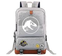 (4)Dinosaurier-Abenteuer-Modebuch: Jurassic Park World Schulrucksack für Jungen, Mädchen, Teenager.