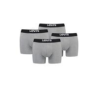 Levi's Boxershorts Pants 2er Pack Middle Grey Melange Grau XL