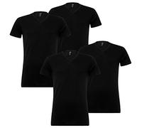 Levi' T-hirt V-Auchnit chwarz 2-Pack Schwarz S