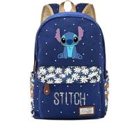 (4-Grün) Lilo & Stitch Rucksäcke für Teenager - Canvas-Laptoptasche mit Anime-Figuren - Unisex-Schule