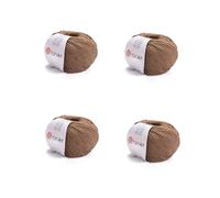 4 Knäuel, 55 % Baumwolle, 45 % Acryl, YarnArt Jeans, 200 g, Farbe 40