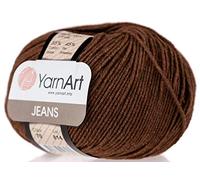 4 Knäuel, 55 % Baumwolle, 45 % Acryl, YarnArt Jeans, 200 g, Farbe (70)