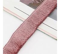 4 Meters 2,8 cm Verdickte Bunte Fransenborte, Fransenband HäKelband Spitzenband Fransenbesatz Spitzenborte Dekoborte FransenbordüRe Quastenbesatz Gardinenband StoffbordüRe Zierborte NäHborte,Gummirot