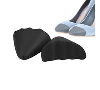 4 Paar Einlegesohlen Zehen, Vorfußpolster Schuhfüller, Zehenfüller Für Zu Große Schuhe, Zehenstopper In Schuhen, Einlegesohlen Schuhfüller Für Zu Große Schuhe Fersengriff-Einsatz,Wiederverwendbare