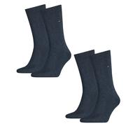 2 Paar Tommy Hilfiger Herren Socken Strümpfe Classic 39-42 TH Jeansblau