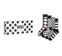 4-Pack Black And White Socks Gift Set