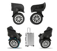 4 Pcs Gepäckräder Ersatz,Koffer Roller Skate Roller Rad Reparatur Kits,Gepäck Schwenkräder Rollen Rad,Reisekoffer Rolle Transportrollen Doppelrollen,für Trolley Koffer Gepäckkoffer Hartschalenkoffer