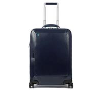 Piquadro Blue Square Cabin Trolley Front Pocket 15.6" night blue