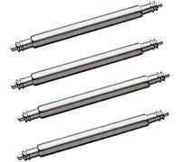 4 Stück 24mm Eichmüller Edelstahl Federstege 1,5mm Durchmesser für Uhren Armbänder
